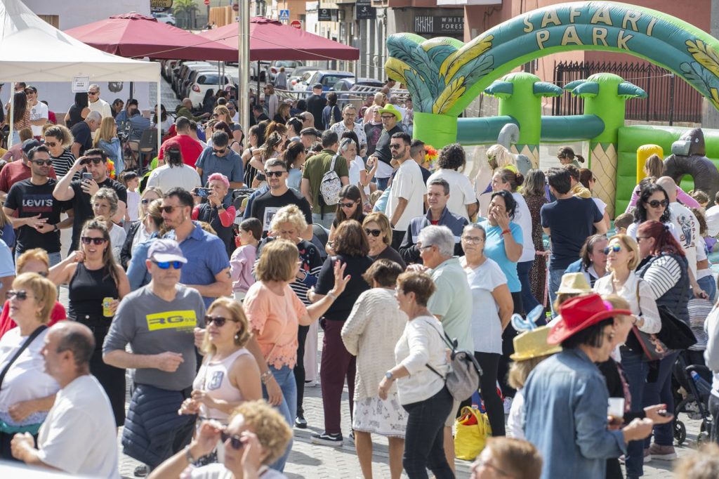 Público asistente a uno de los actos del Carnaval de Las Palmas.