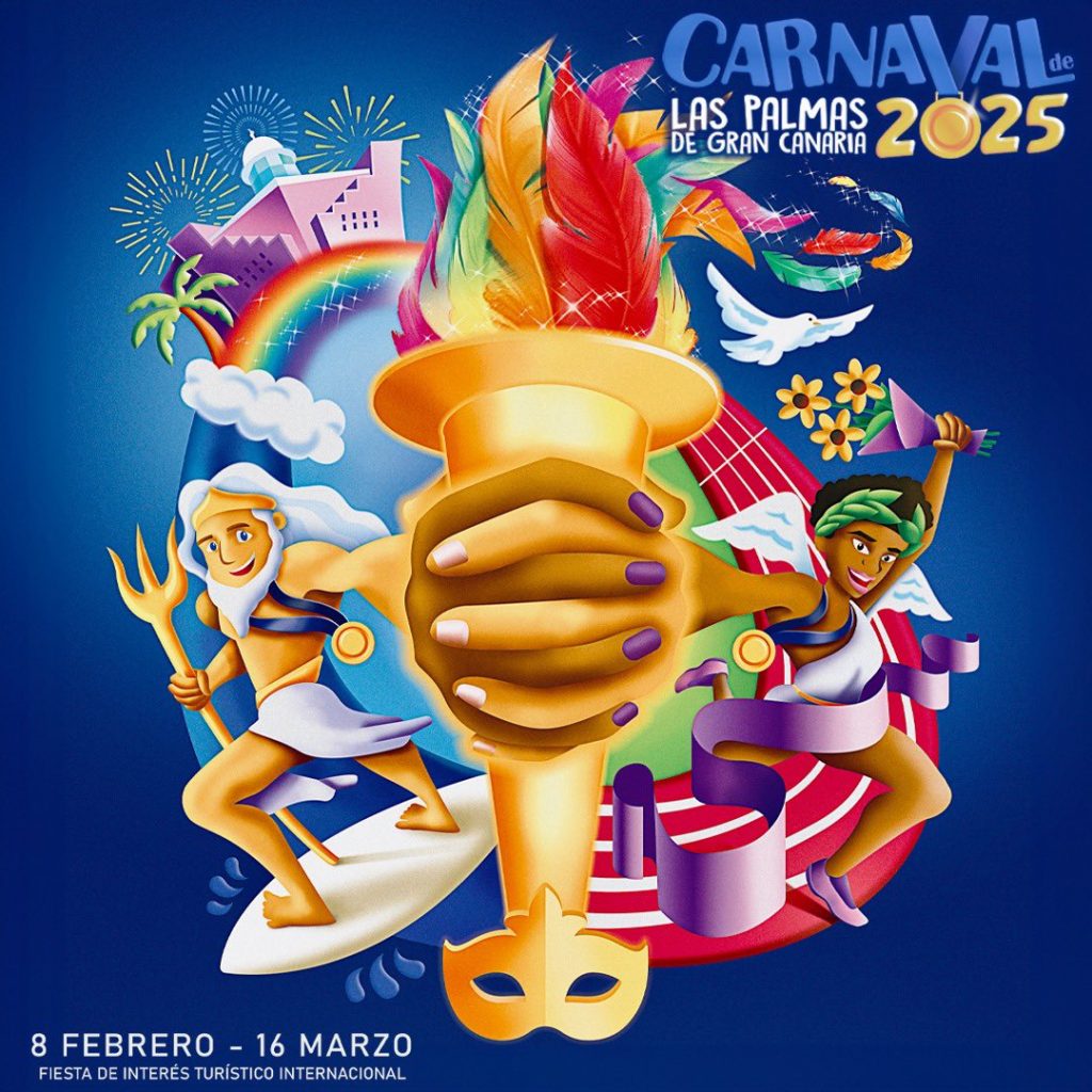 Cartel del Carnaval de Las Palmas.
