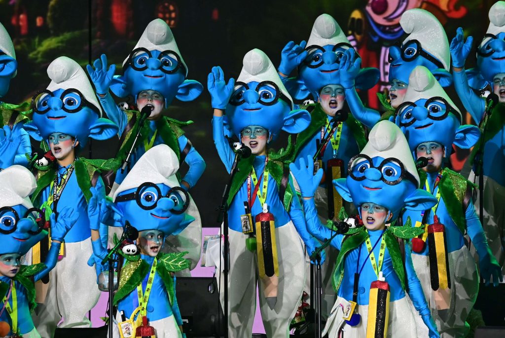 Murga infantil Los Legañositos.