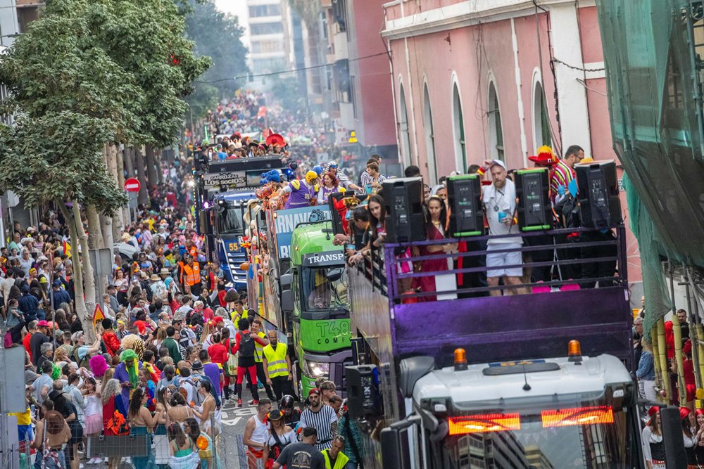 Gran Cabalgata del Carnaval de Las Palmas.