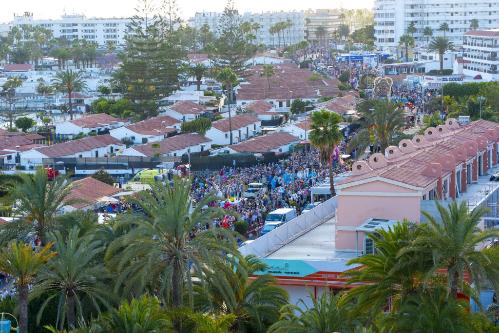 Cabalgata de Maspalomas.