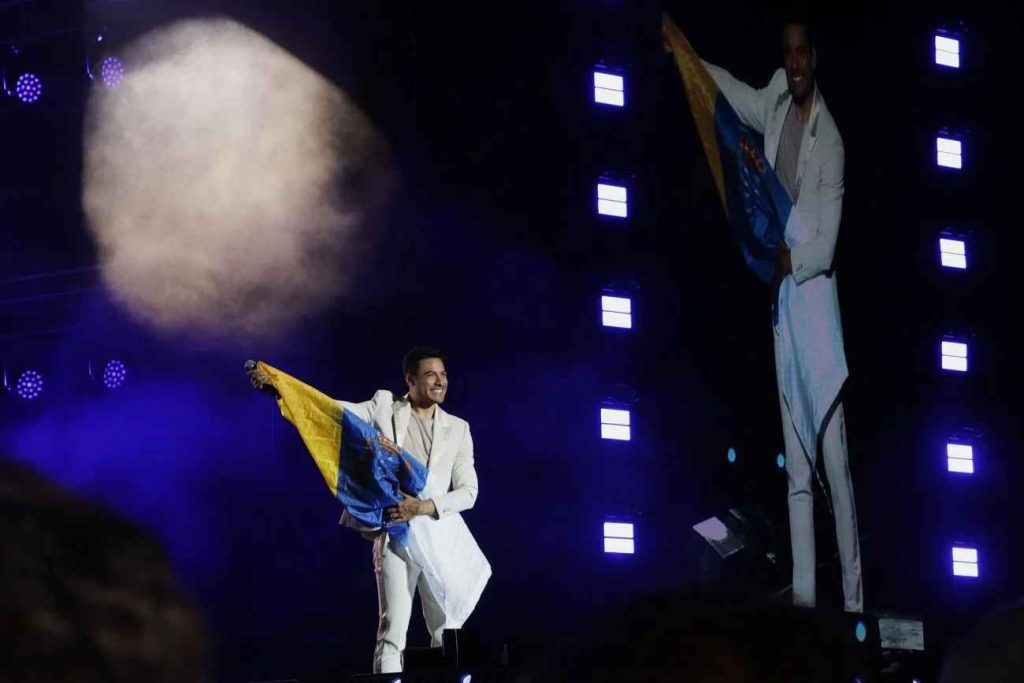Concierto de Carlos Rivera en Playa Blanca.
