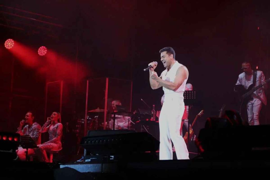 Concierto de Carlos Rivera en Playa Blanca.