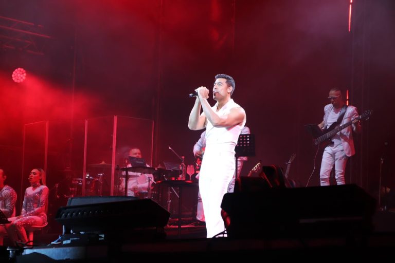 Concierto de Carlos Rivera en Playa Blanca.