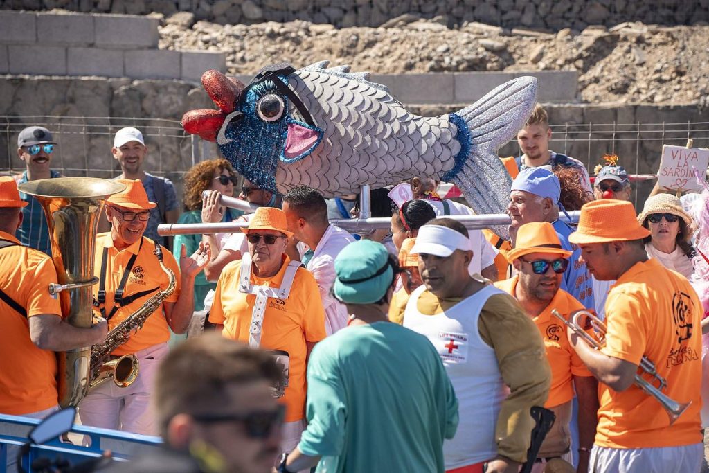 Rescarte de la sardina de Maspalomas.