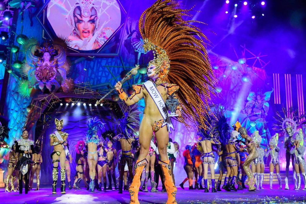 Drag Queen del Carnaval de Las Palmas 2024.