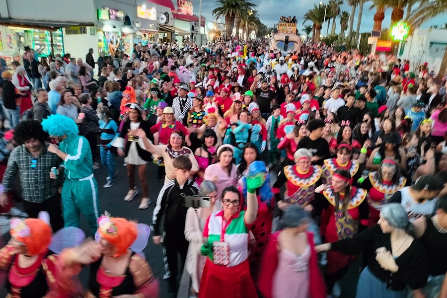 Coso del Carnaval de Teguise.