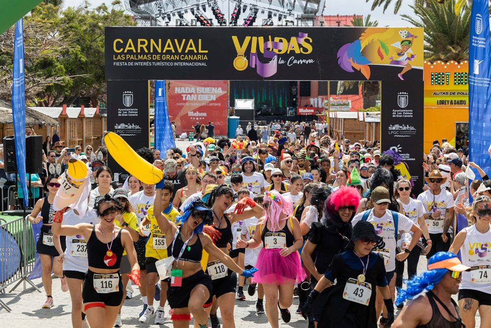 Carrera de Viudas del Carnaval de Las Palmas.