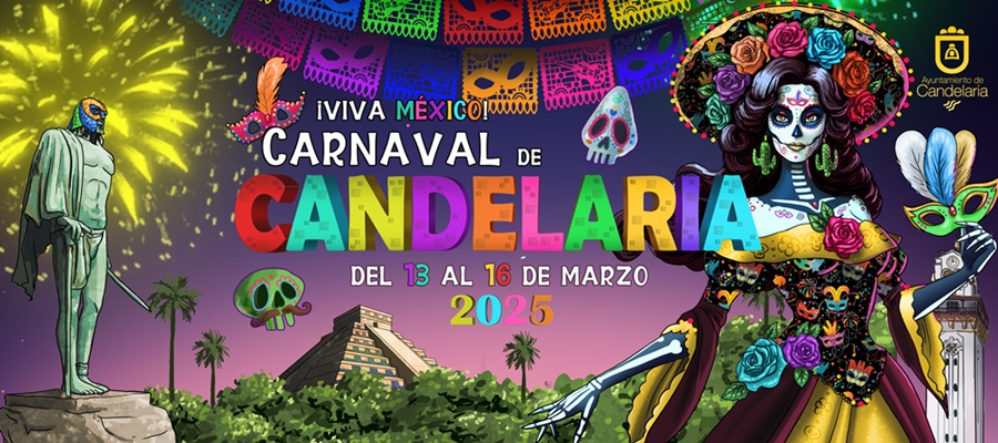Cartel Carnaval Candelaria.