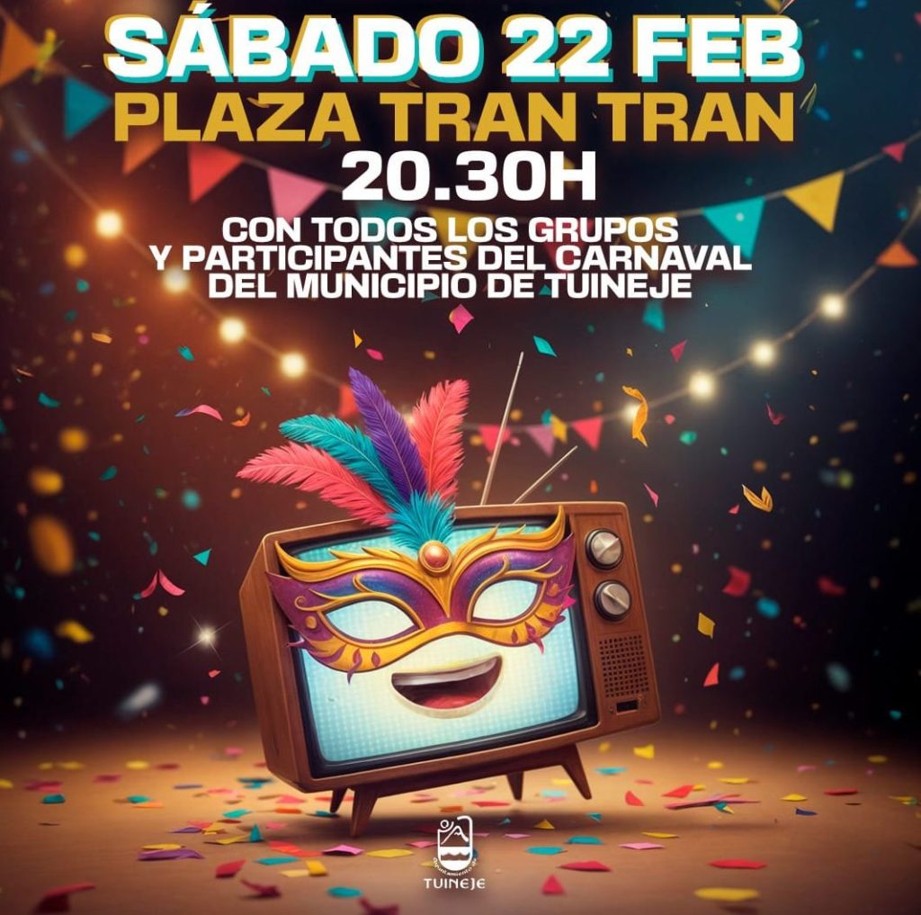 Cartel acto de presentación.