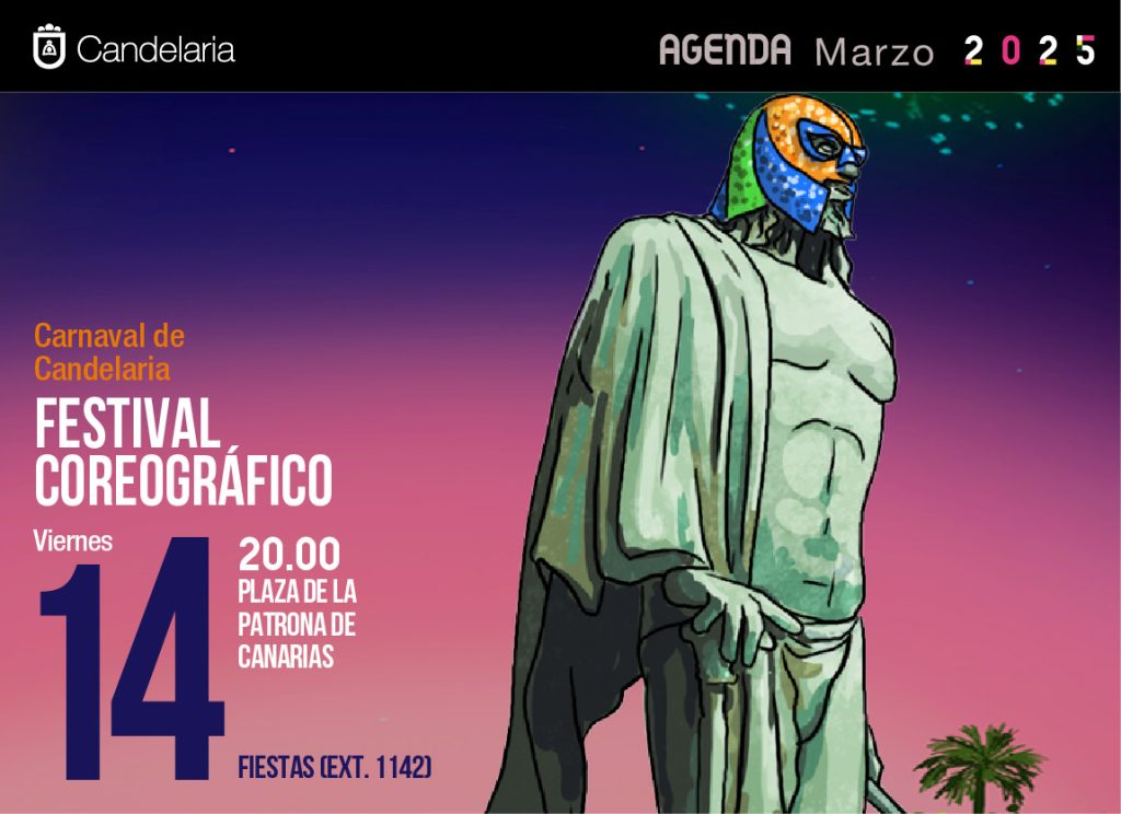 Cartel del Festival Coreográfico de Candelaria.