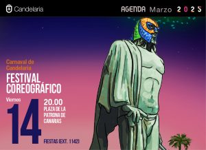 Cartel del Festival Coreográfico de Candelaria.