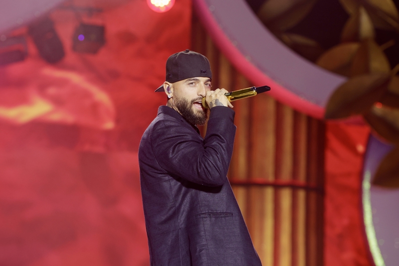Concierto de Maluma en el Carnaval de Las Palmas.