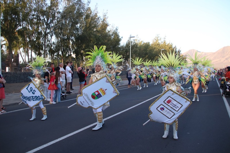 Coso del Carnaval de Playa Blanca.