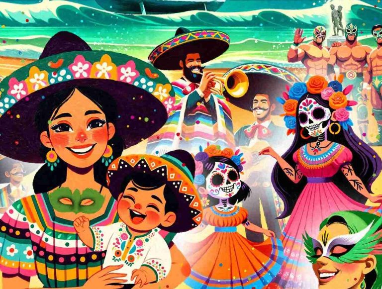 Cartel programa Carnaval de Playa Blanca.