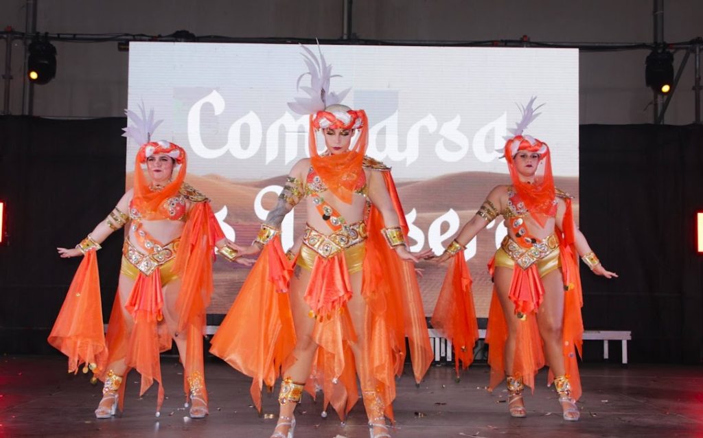 Presentación del Carnaval de Playa Blanca.