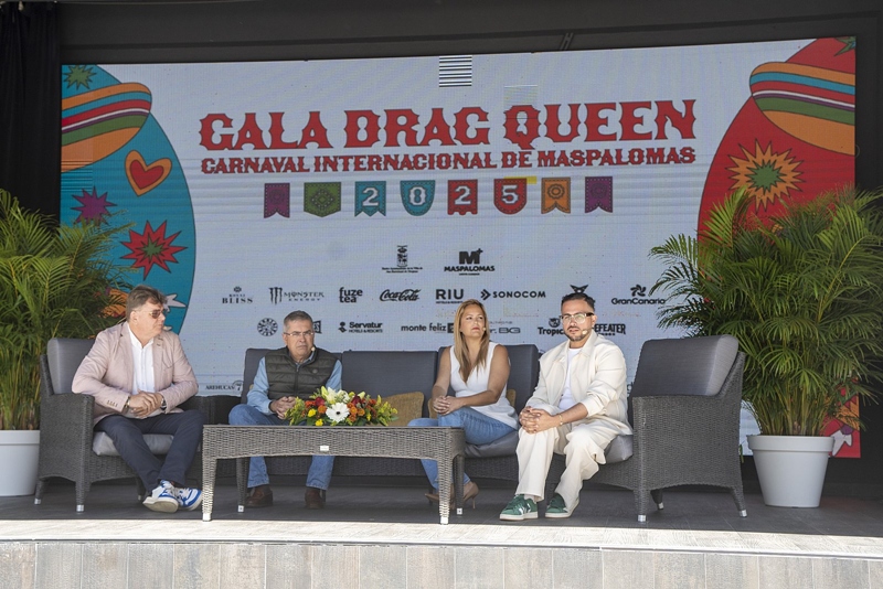 Presentación gala drag de Maspalomas.