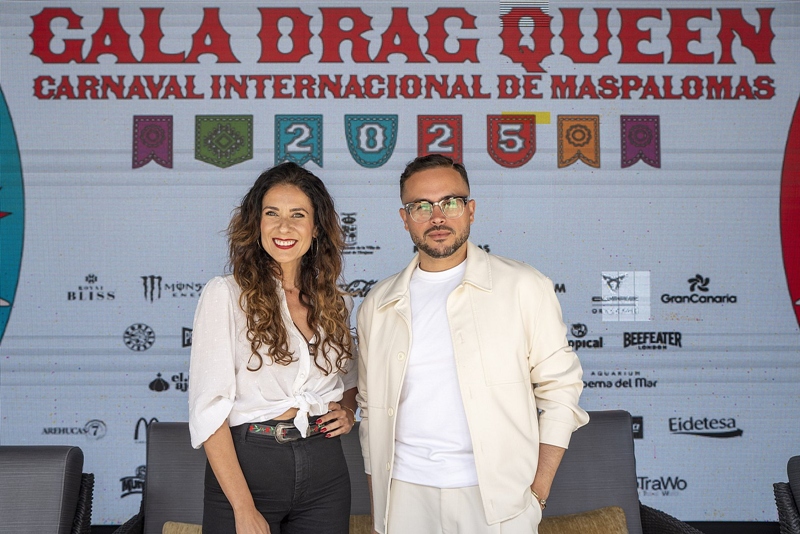 Presentación gala drag de Maspalomas.