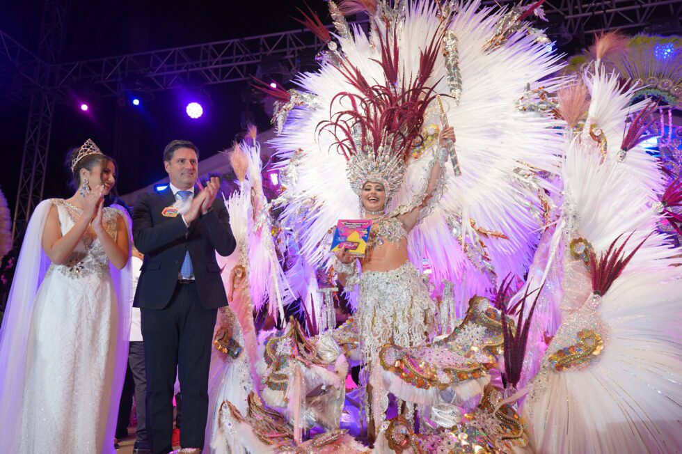 Reina del Carnaval de Los Gigantes.