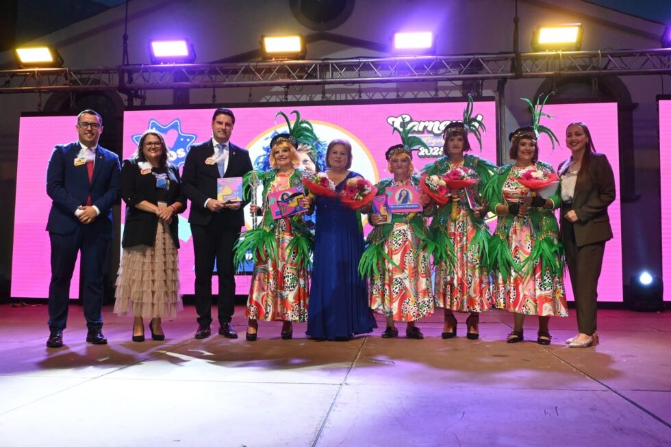 Reina de Mayores del Carnaval de Los Gigantes.