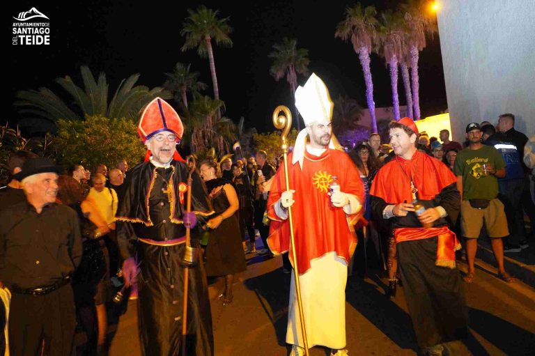 Entierro sardina del Carnaval de Los Gigantes.