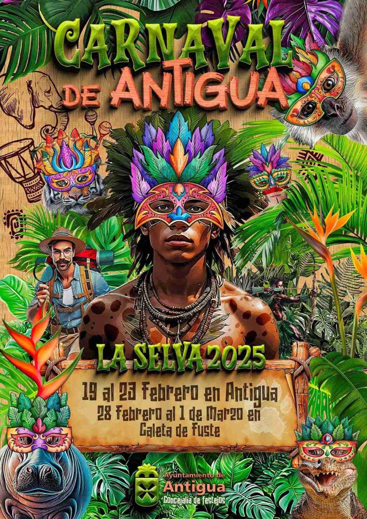 Cartel del Carnaval de Antigua.
