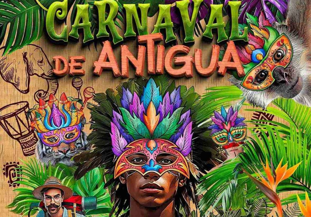 Cartel del Carnaval de Antigua.