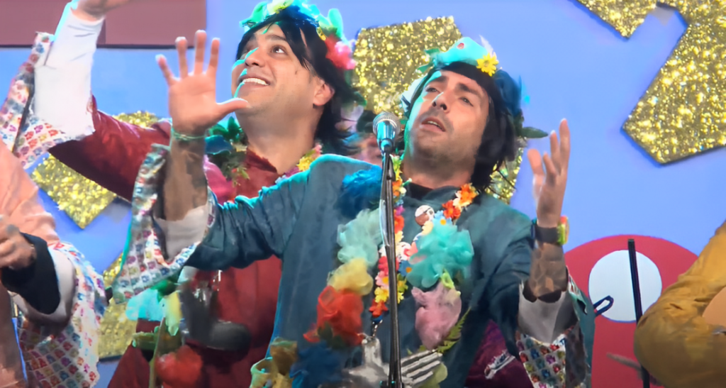 Murga del carnaval de Agüimes.