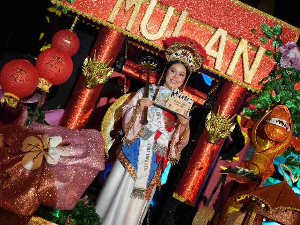 Reina Infantil del Carnaval de La Frontera.