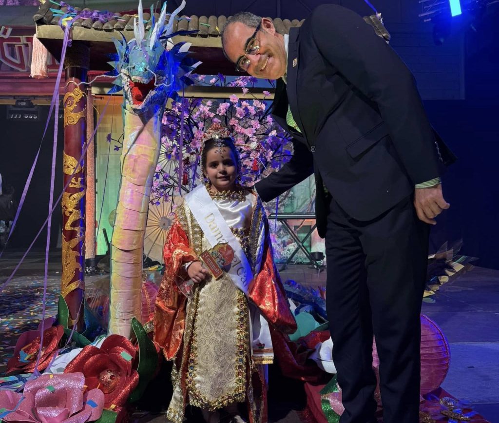 Gala de la Reina Infantil del Carnaval de Valverde.