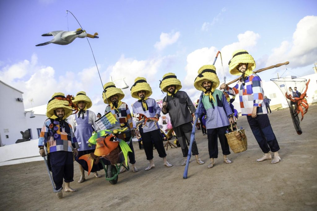 La Graciosa carnaval de Teguise.