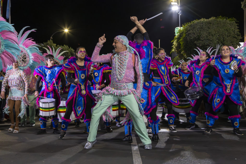 Comparsa del Carnaval de Agüimes.