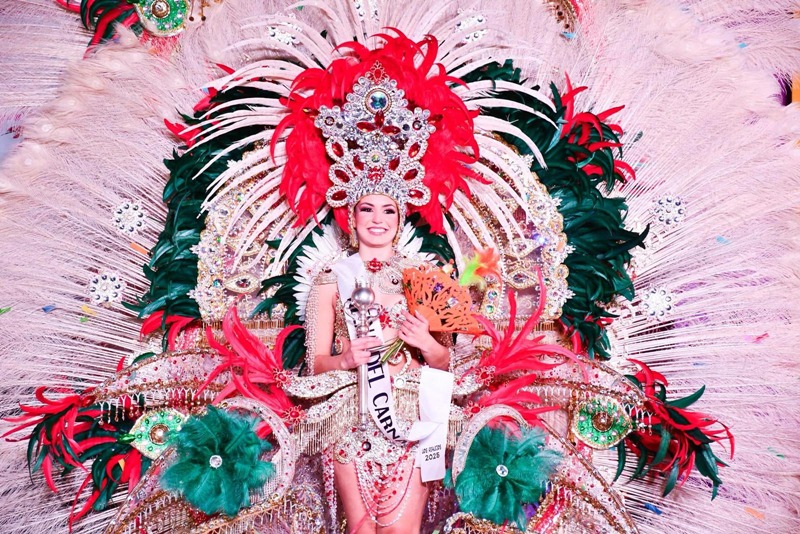 Reina del Carnaval de Los Realejos.